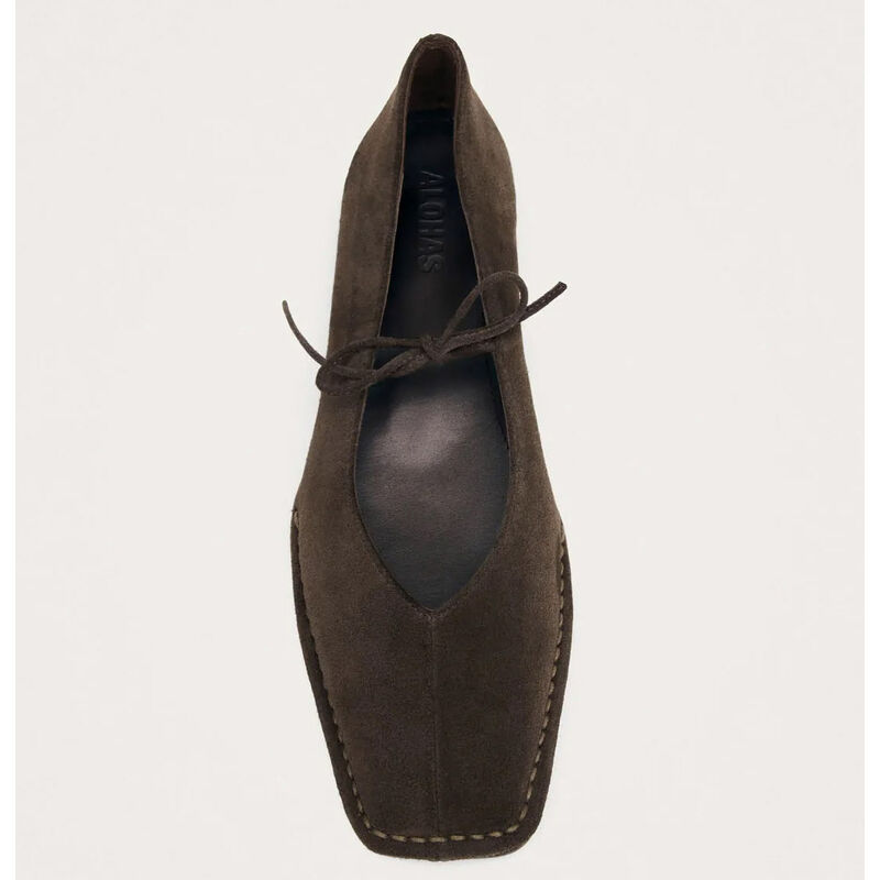 Alohas Sway Suede Ballet Flats image number 1